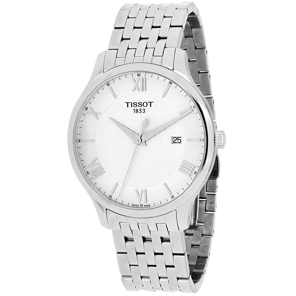 Tissot Men's Tradition Quartz Watch, 42mm, Silver Dial