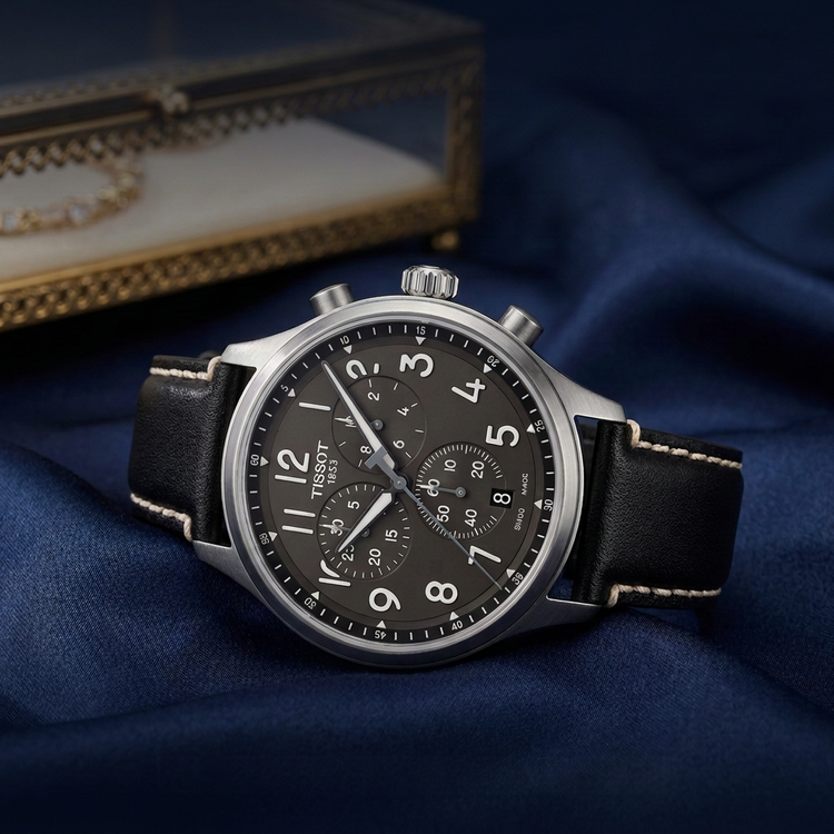 Tissot watch album cover without promotional wording