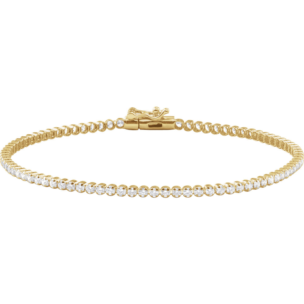 1 5/8 CTW Diamond Tennis Bracelet in 14K Gold