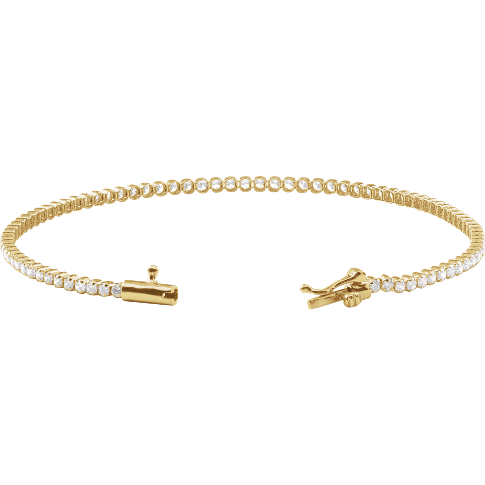 1 5/8 CTW Diamond Tennis Bracelet in 14K Gold