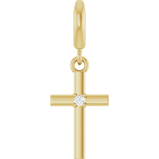 Faith Diamond Cross Pendant